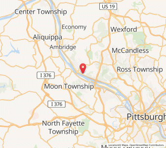 Map of Glen Osborne, Pennsylvania