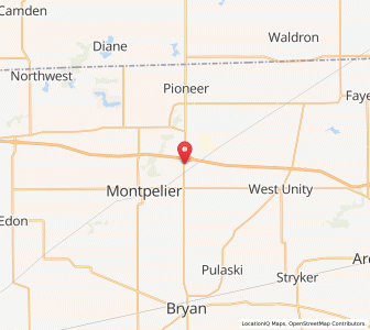 Map of Holiday City, Ohio