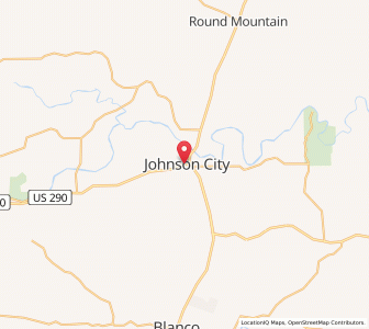 Map of Kota Johnson, Texas