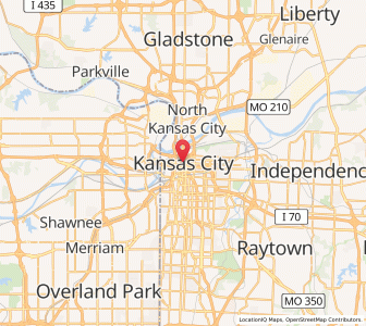 Map of Kota Kansas, Missouri