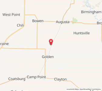 Map of La Prairie, Illinois