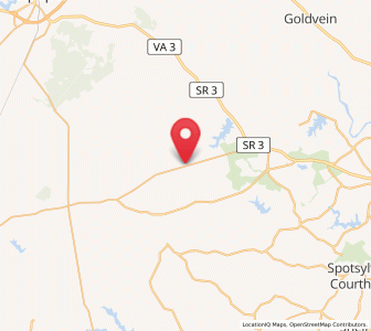 Map of Locust Grove, Virginia