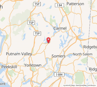 Map of Mahopac, New York