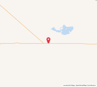 Map of Mud Lake, Idaho