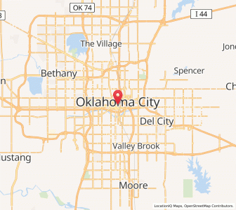 Map of Kota Oklahoma, Oklahoma