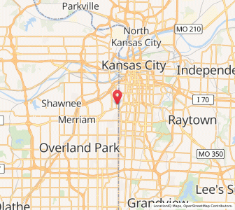 Map of Westwood Hills, Kansas